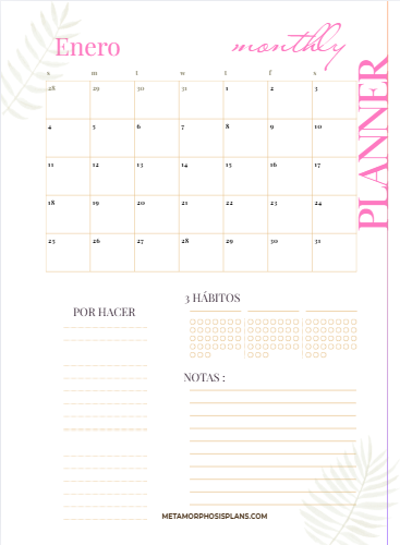 AGENDA 2026 POSTAL ROSA