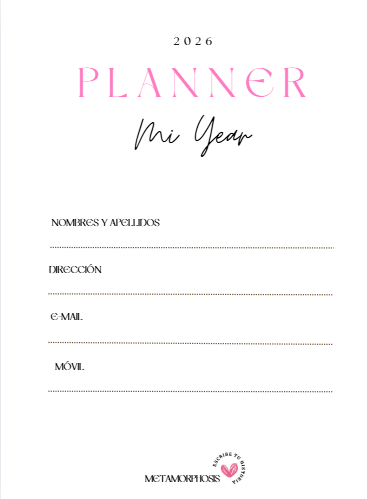 AGENDA 2026  PLANNER FLORAL