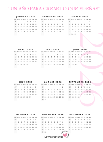AGENDA 2026 PLANNER