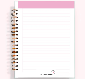 CUADERNO FLORES NEGRAS/BLANCAS