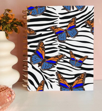 CUADERNO MARIPOSA AZUL